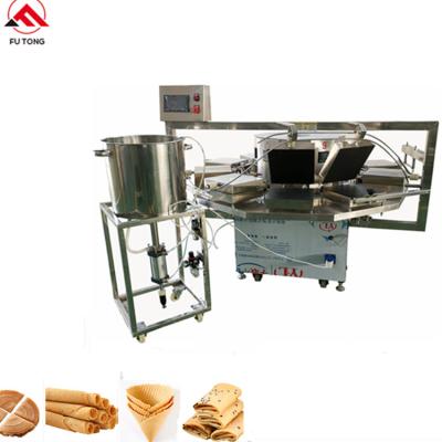 China food & Beverage Factory Best Selling Ice Cream Waffle Cone Machines Sugar Cones Baking Machine Chinese Nuggets Machine for sale