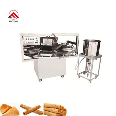 China Cheap snack hacer maquina oblea conos de maquina price waffle cone maker ice cream/sweet pizza cone making machine for sale