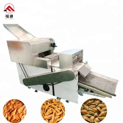 China Indian CANDY Snack Making Machine Chand Cookie Machine Dough Cube Cutting Machine for sale