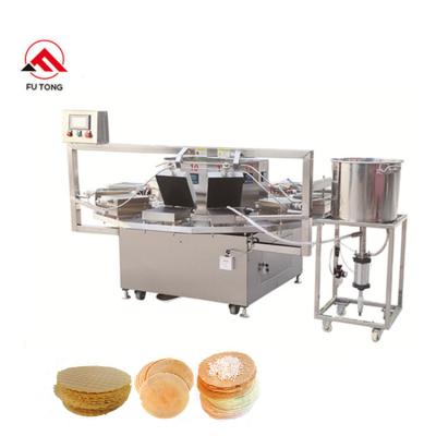 China food & Beverage Factory Commercial Crispy 8 Wafer Cookies Machine Electric 10 12 Plates Waffle Maker Waffle Snack Maker for sale