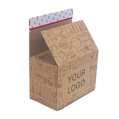 China Recycled Materials Guaranteed Quality 3 Layer Unique Corrugated Mailbox Bag Custom Packaging for sale