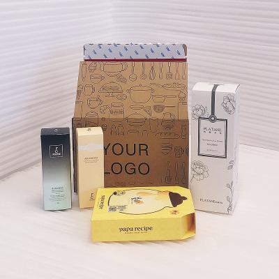 China Recycled Materials Custom Logo Printing Cream Wavy Wigs Skin Care Eye Skin Care Cardboard Paper Packaging Mask Cosmetics Facial Mailing Box for sale