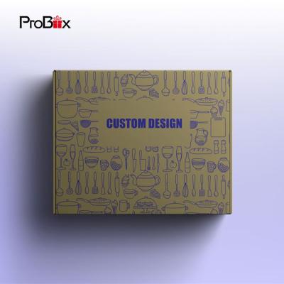 China Recycled Luxury Treat Materials Courier Package Safe Dessert Box for sale