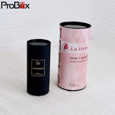 China Hot Custom Biodegradable Round Paper Jar Candle Cylinder Factory Sale Matches Packaging Paper Tube Packaging Paper Hot for sale