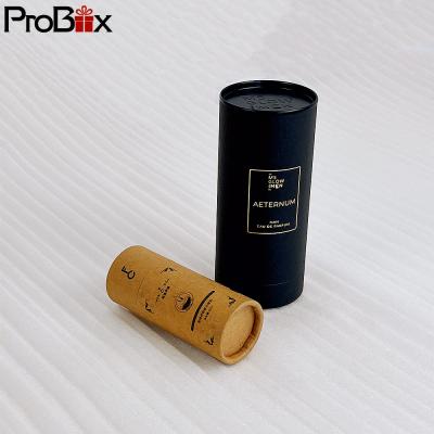 China Factory Custom 5.5 x 3.5 Paper Tube Poster Mailing Cardboard Biodegradable Hot Sale Lift Off Round Packaging for sale