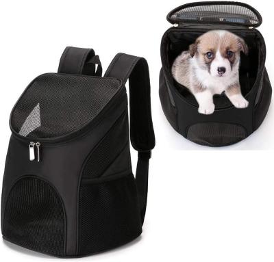 China Outdoor Portable Stored Travel Dog Cat Bag Durable Soft Pet Carrier Backpack for sale