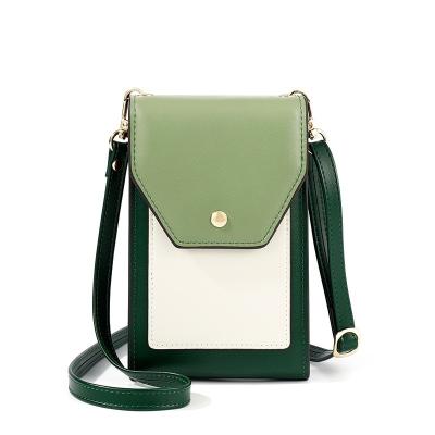 China Small Cell Phone Purse Cross - Body Bag Designer Pu Wallets Mobile Phone Hot Selling Small Cross - Body Bag for sale