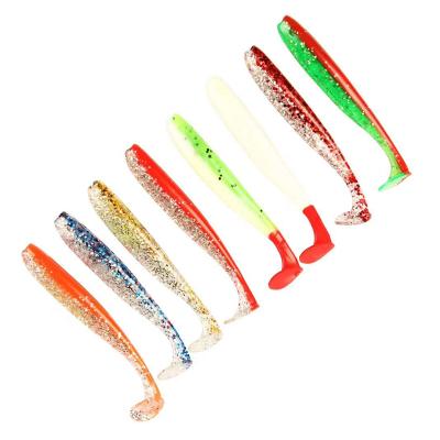 China Latest Product Soft Bait Bionic Underwater Bionic Bait Polychromatic Plastic Or Custom PVC Bait for sale