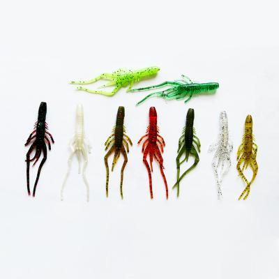 China Hot Sales Plastic Or Custom Made PVC In Factories Bionic Soft Bait Fishing Underwater Bait Soft Fishing Lure for sale