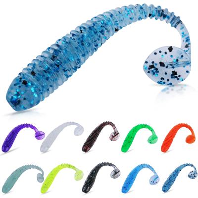 China Eco-friendly Plastic or Custom PVC Material PVC Soft Fishing Lures High Strength Soft Lures for sale