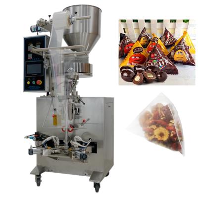 China Automatic Vertical Food Factory Price Triangle Bag Snacks Granule Packing Machine for sale