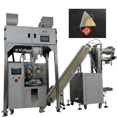 China Full Automatic Nylon Food Triangle Tea Bag Packing Machine Small Volume Tea Bag Packing Machine for sale