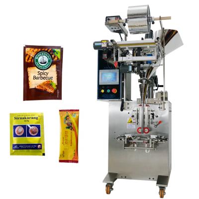 China Automatic 1-100g Food Turmeric Food Weighing Sealing Masala Sachet Small Powder Filling Packing Machine for sale