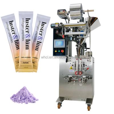 China Food 50g Ginger Chilli Pepper Sachet Rice Tea Stick Package Pierce Filling Machine Powder Packing Machine for sale