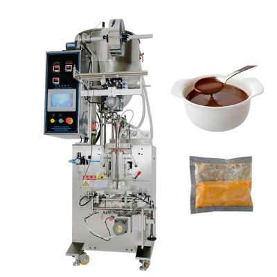 China 3-100ml Food Salad Dressing Ketchup Sauce Paste Sachet Liquid Seal Filling Packing Machine for sale