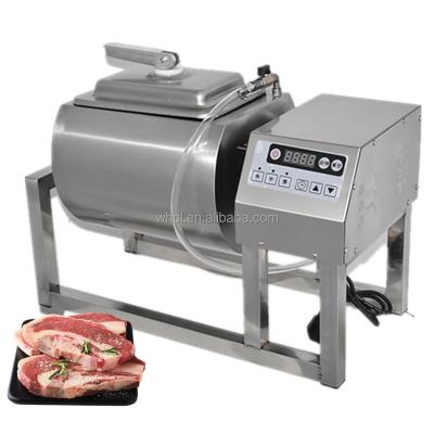 China High Efficiency Easy Operate Commercial Kitchen 18L Chicken Beef Marinating Machine Mixing Food Marinator Vacuum Tumbling Marinating Machine for sale