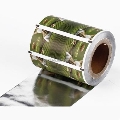 China Widely used in food packaging customized food grade PET printing laminated aluminum foil roll film for packaging for sale