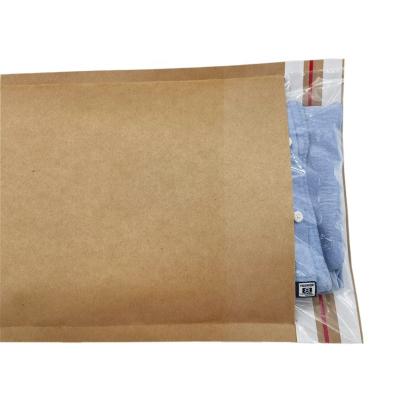 China Tear-proof& custom waterproof eco friendly compostable biodegradable non plastic mailing paper mailing bags with logo for sale