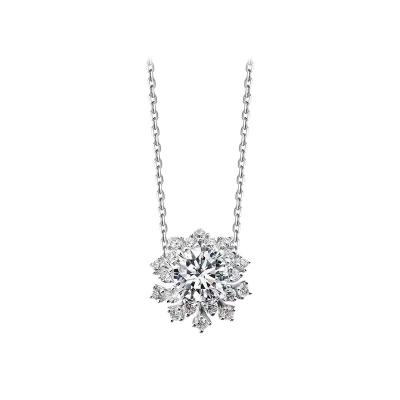 China CLASSIC GRA Certified Moissanite Diamond Jewelry Classic Pendant Necklace for Women Destiny Jewelery for sale