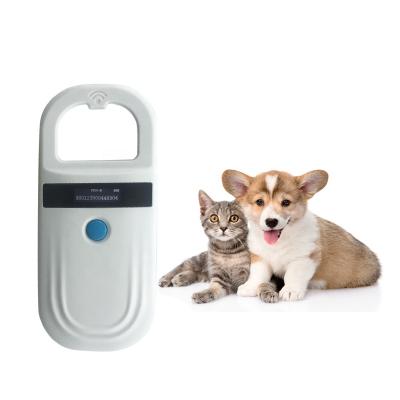 China ISO standard 1342 kHz dog cat emid card RFID chip worldwide portable and small animal pet tag reader for sale