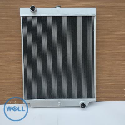 China Aluminum Bar Plate ZAX120-6 Hitachi Excavator Water Cooling Radiator 4448372 for sale