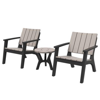 China Modern All Weather Cheap Rattan Balcony Furniture Set Outdoor Garden Patio Set Of 3 Piece Rattan Bistros for sale