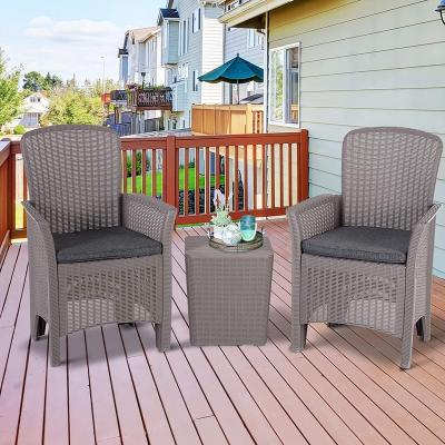 China Modern Outdoor Patio Deck Garden Balcony Set-Tekapo Modern Balcony Chair for sale