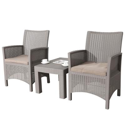 China Modern Balcony Set Outdoor Patio Set Modern Rattan Patio Set-Sicily Bistro Set for sale