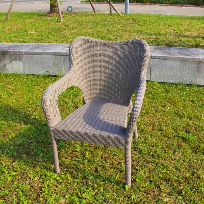 China Weather Resistant Outdoor Wholesale Plastic Stackable Dining Chair / Patio Garden Furniture Line for sale