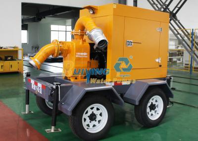 China Single stage high lift head diesel engine driven fire water pump 180m3/h 20M head for sale