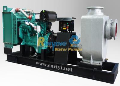 China Self priming fire fighting diesel engine pump , fixed type diesel driven water pump for sale