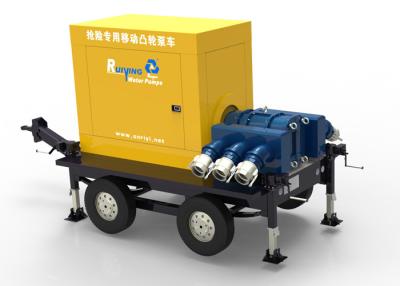 China Diesel centrifugal Mobile water pump for sewage with large flow 1000m3/h for sale