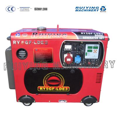 Chine 60HZ 230V/400V 4 - l'air de démarreur électrique de course a refroidi le générateur 7.5KVA à vendre