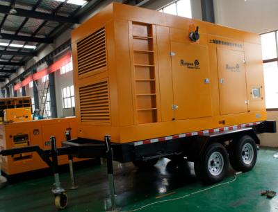 中国 高い発電のトレーラーのディーゼル発電機 600kw/750kva の単一フェーズのディーゼル発電機 販売のため