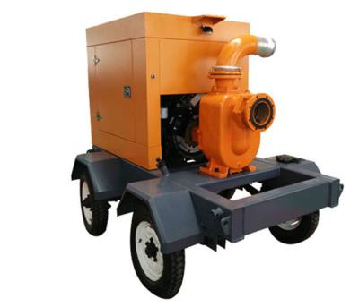 China Diesel Engine Driven Water Pumps , Self Priming Irrigation Pumps For Farms for sale