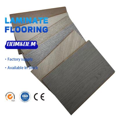 China Hot Sale HDF Waterproof Anti-slip Wear Resistant MDF Flooring Wooden Waterproof Laminate Flooring Cheap Laminate Flooring 12mm 8mm for sale