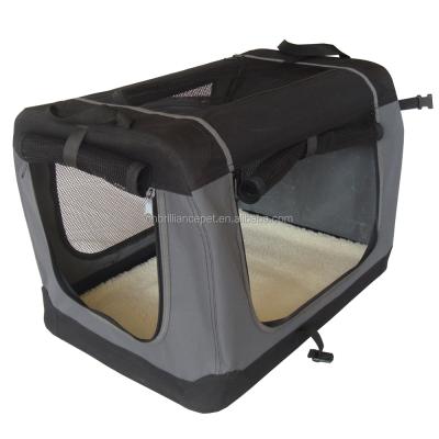 China Travel Sustainable Pet / Indoor / Outdoor Portable Soft Foldable Dog Crate / Crate / Cage for sale