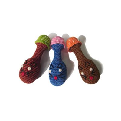 China Viable Dog Crochet Mushroom Toy for sale