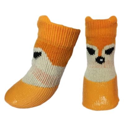 China Fashion Dog Waterproof Anti Slip Paw Protector Socks for sale