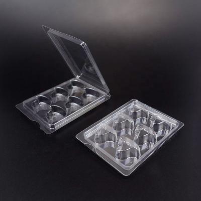 China Recycled Clear Clamshell Materials Chocolate PET Custom Plastic Candy Blister Tray Candy Gift Wrapping For Christmas Hallowmas for sale