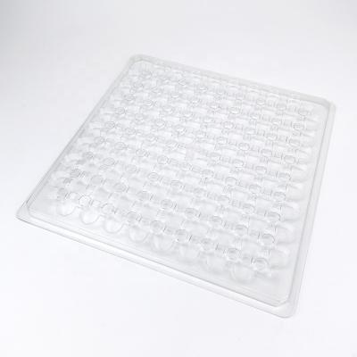 China Custom Clear Materials PET Blister Recycled Plastic Tray For Hardware Parts for sale