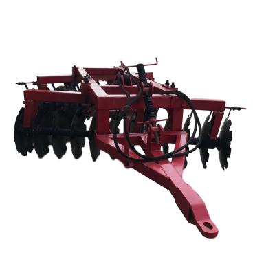 China Farms Equipment 1BZ-3.4 32 Blades Agricultural Heavy Duty Tractor Offset Hydraulic Disc Harrow for sale