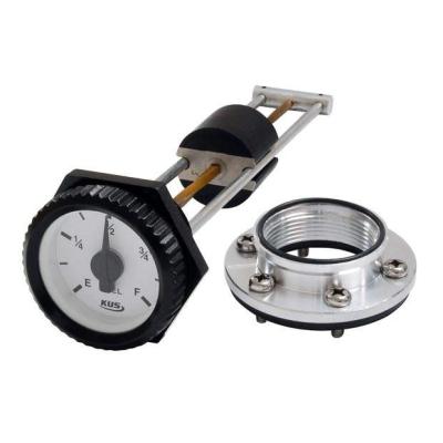 China Aluminum Alloy And Plastic KFL103 Gasoline Diesel Mechanical Fuel Level Gauge With Alarm for sale