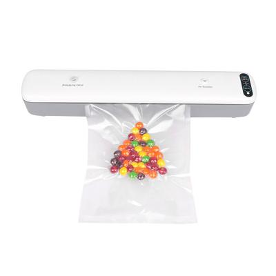 China Hotel Food Vacuum Sealer Packaging Machine Film Sealer Vacuum Packer Sealing Portable Plastic Food Vacuum Sealer for sale