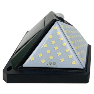 China Tempered Glass Night Lamp Balcony Street Wall Light Solar Power PIR Motion Sensor Lighting Outdoor Led Solar Wall Led Light for sale