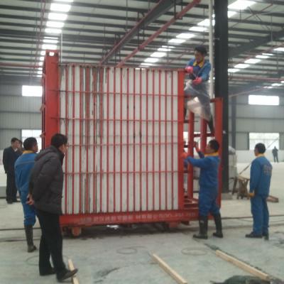 China Lightweight Concrete EPS Sandwich Wall Panel Production Line With IS9001 3180*1380*3480mm for sale