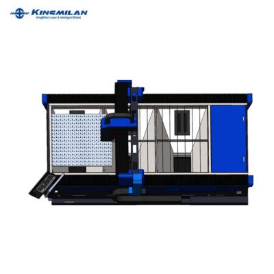 China SERVO MOTOR China 3000W Fiber CNC Good Price 10Mm Metal Laser Cutting Machine for sale