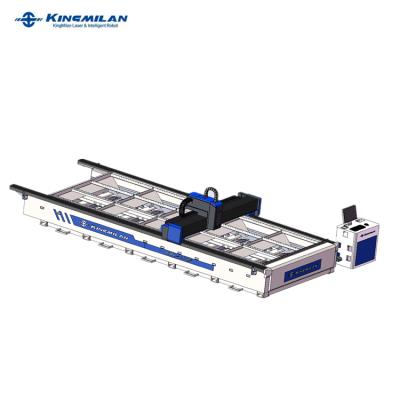 China Hot Selling SERVO MOTOR 6000W Fiber Laser Cutting Machine For Metal for sale