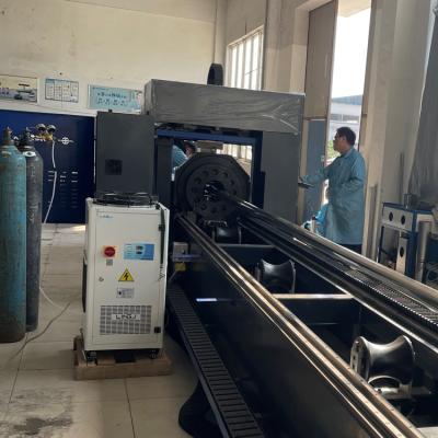 China Automated Loading Auto Servo Square Tube Cutting Machine , Copper Pipe Cutter Machine for sale