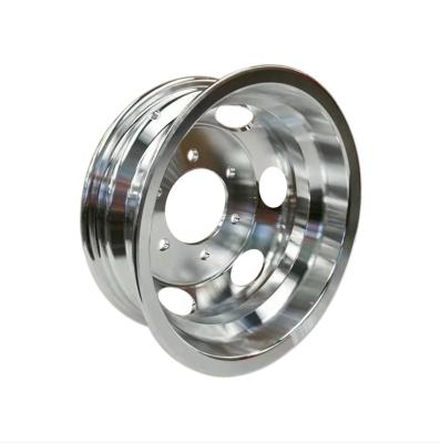 China Steel And Aluminum Alloy Truck Wheels Steel Rim 5.5x16 For Light Truck for sale